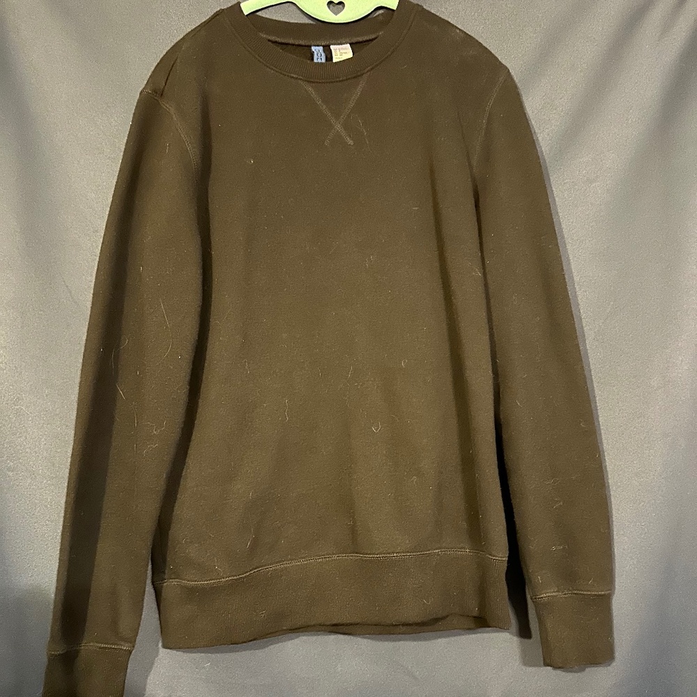 Divided Black Sweater